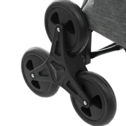 CHARIOT 6 ROUES METAL GRIS NOMADE