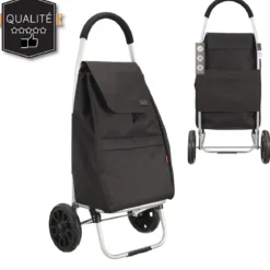 CHARIOT SHOPPING HAUT DE GAMME 2 ROUES