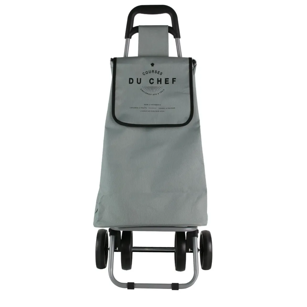 CHARIOT SHOPPING 4 ROUES POLYESTER