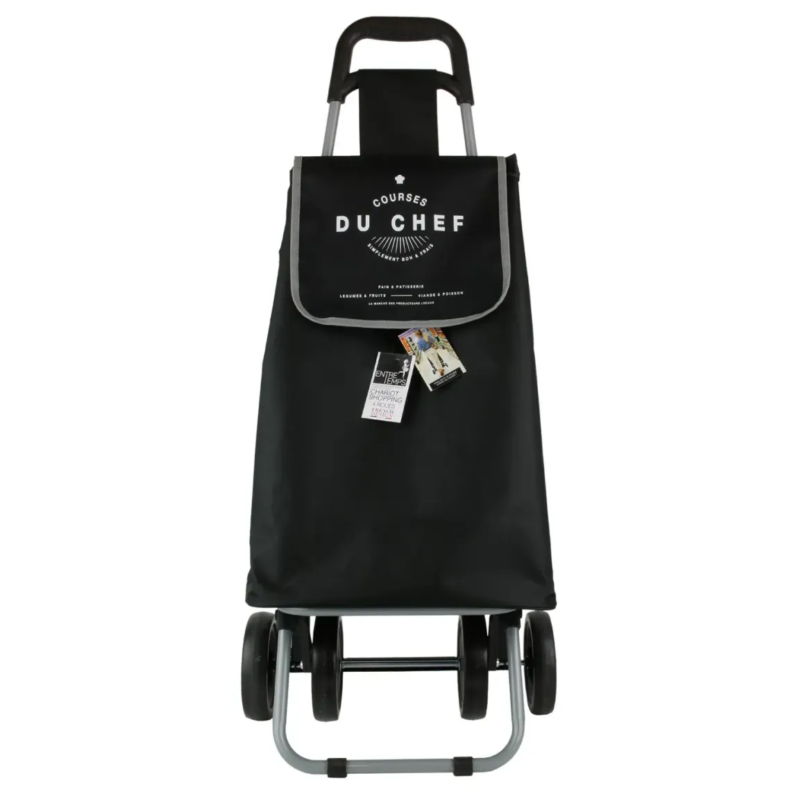 CHARIOT SHOPPING 4 ROUES POLYESTER