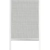 CHASSIS MOUSTIQUAIRE PVC ALUMINIUM 130X160CM BLANC