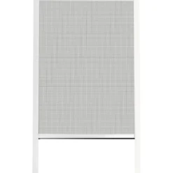 CHASSIS MOUSTIQUAIRE PVC ALUMINIUM 130X160CM BLANC
