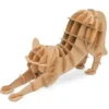 CHAT CARTON A ASSEMBLER PETIT MODELE 17.5X5X9CM