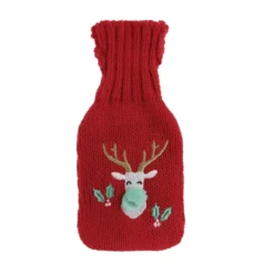 CHAUFFERETTE POCHE POMPON NOEL