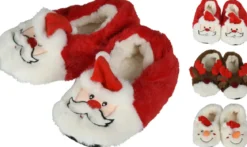 CHAUSSONS NOEL ENFANT FOURRURE