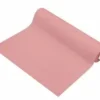 CHEMIN DE TABLE EN TOILE EFFET LIN 28CM X 5M ROSE