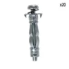 CHEVILLES A EXPANSION METALLIQUES 20PAIRES