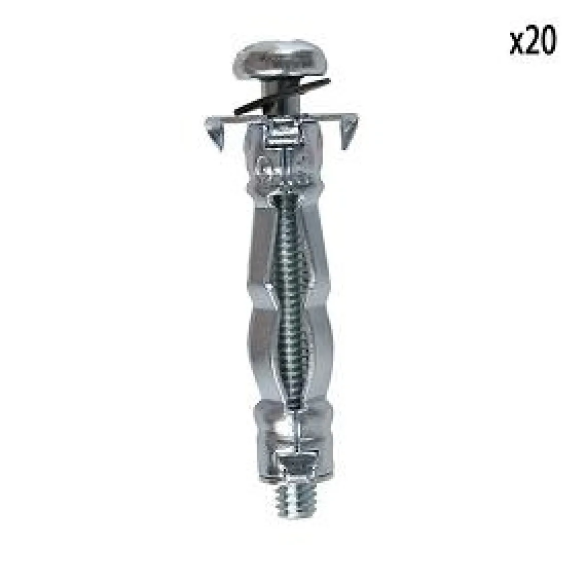 CHEVILLES A EXPANSION METALLIQUES 20PAIRES