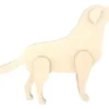 CHIEN BOIS 9.5X12.5X2CM