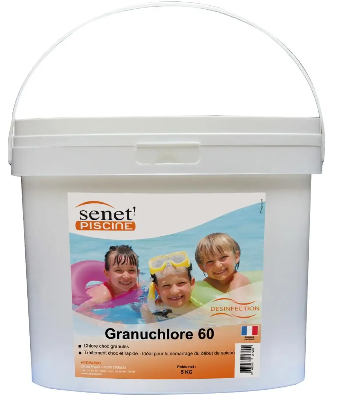 CHLORE CHOC GRANULE 60 5KG