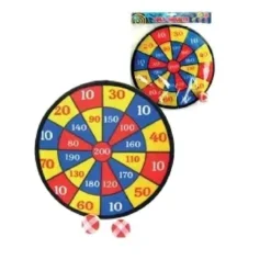 CIBLE TISSUS SCRATCH AVEC 2 BALLES