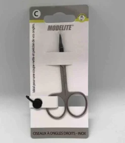 CISEAUX ONGLES INOX DROITS