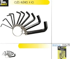 CLES ALLEN X10 PIECES