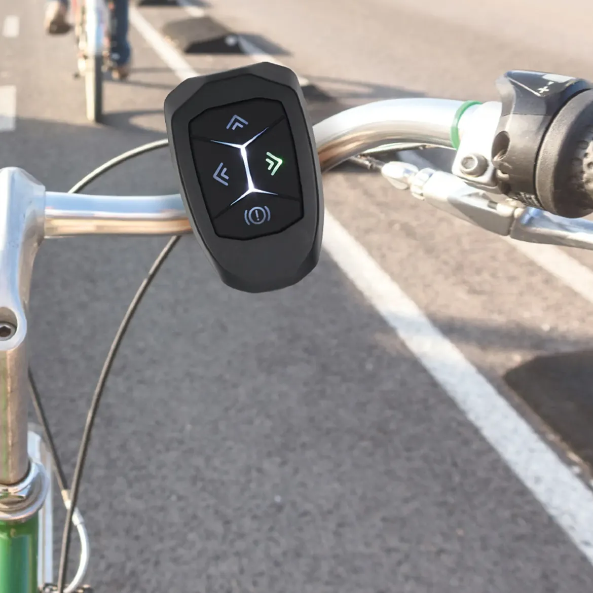 CLIGNOTANT LED VELO SANS FIL TELECOMMANDE