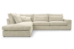 COBRA CANAPE ANGLE GAUCHE BEIGE LINCOLN 83