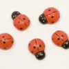COCCINELLE EN BOIS X10 PIECES