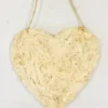 COEUR A SUSPENDRE AVEC FICELLE
