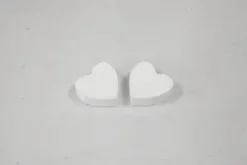 COEUR BOIS X20 PIECES BLANC