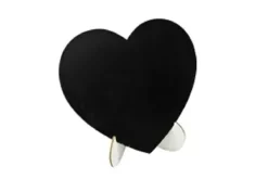 COEUR FACON ARDOISE SUR CHEVALET