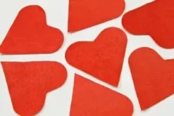 COEURS EN PAPIER 75G ROUGE
