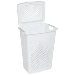 COFFRE A LINGE 55L BLANC