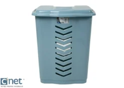 COFFRE A LINGE 50L BLEU