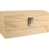 COFFRE BOIS BOMBE RAINURE 25X15X11.5CM