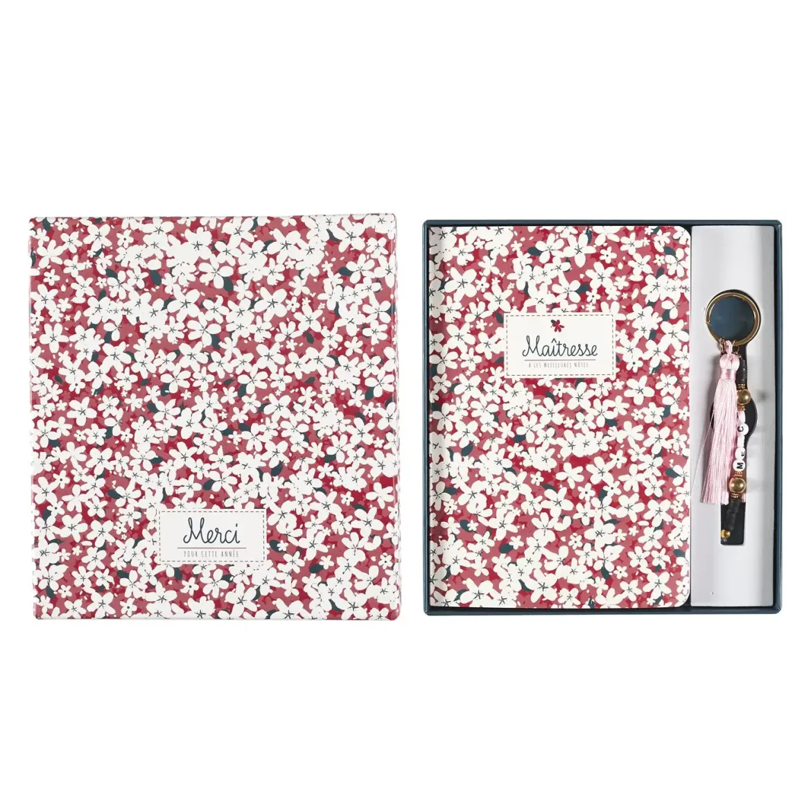 COFFRET CARNET A5 STYLO MERCI POUR CETTE ANNEE