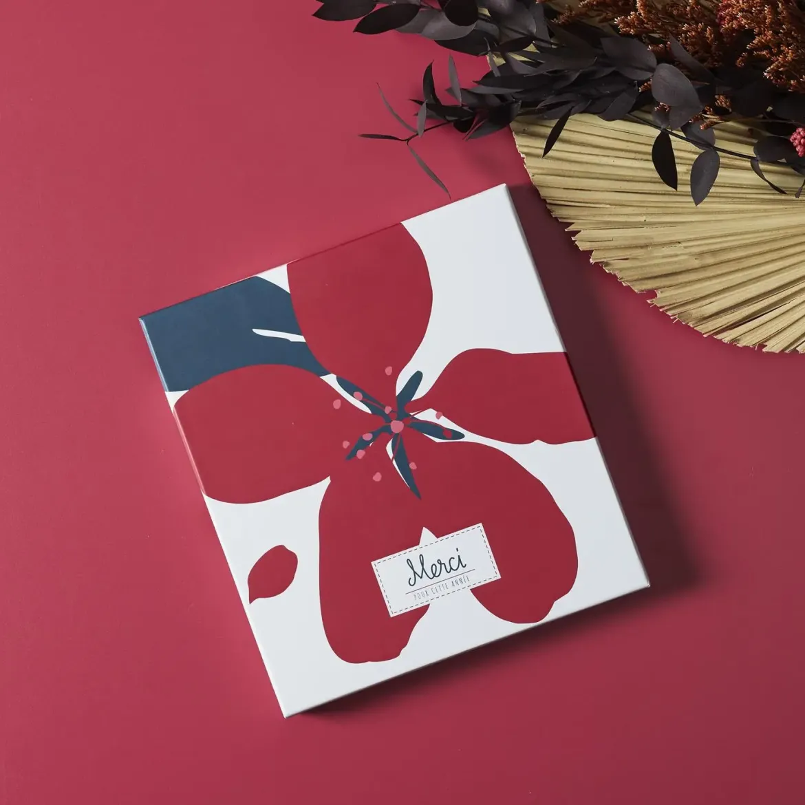 COFFRET CARNET A5 STYLO MERCI POUR CETTE ANNEE