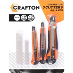 COFFRET 3 CUTTERS ET LAMES
