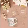 COFFRET MUG CHAUSSETTES PAILLETTES AFFECTIF DOUCE