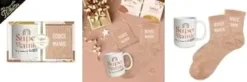 COFFRET MUG CHAUSSETTES PAILLETTES AFFECTIF DOUCE