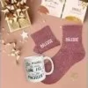 COFFRET MUG CHAUSSETTES PAILLETTES AFFECTIF RALEUS