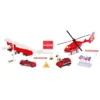 COFFRET POLICE POMPIER OU CONSTRUCTION 20PIECES