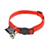 COLLIER ANTI ETRANGLEMENT 20 A 28CM REFLECHISSANT ROUGE