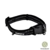 COLLIER NYLON NEOPRENE REGLABLE 55 A 75CM X38MM EXPERT NOIR