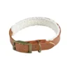 COLLIER SIMILICUIR 40CM WOOLY