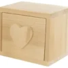 COMPARTIMENT COEUR BOIS 10X10X7.5CM