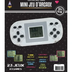 CONSOLE MINI ARCADE 23 JEUX CLASSIQUES RETRO