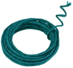 CORDE JUTE ARMEE BLEU CANARD 0.2 CM X 3 M