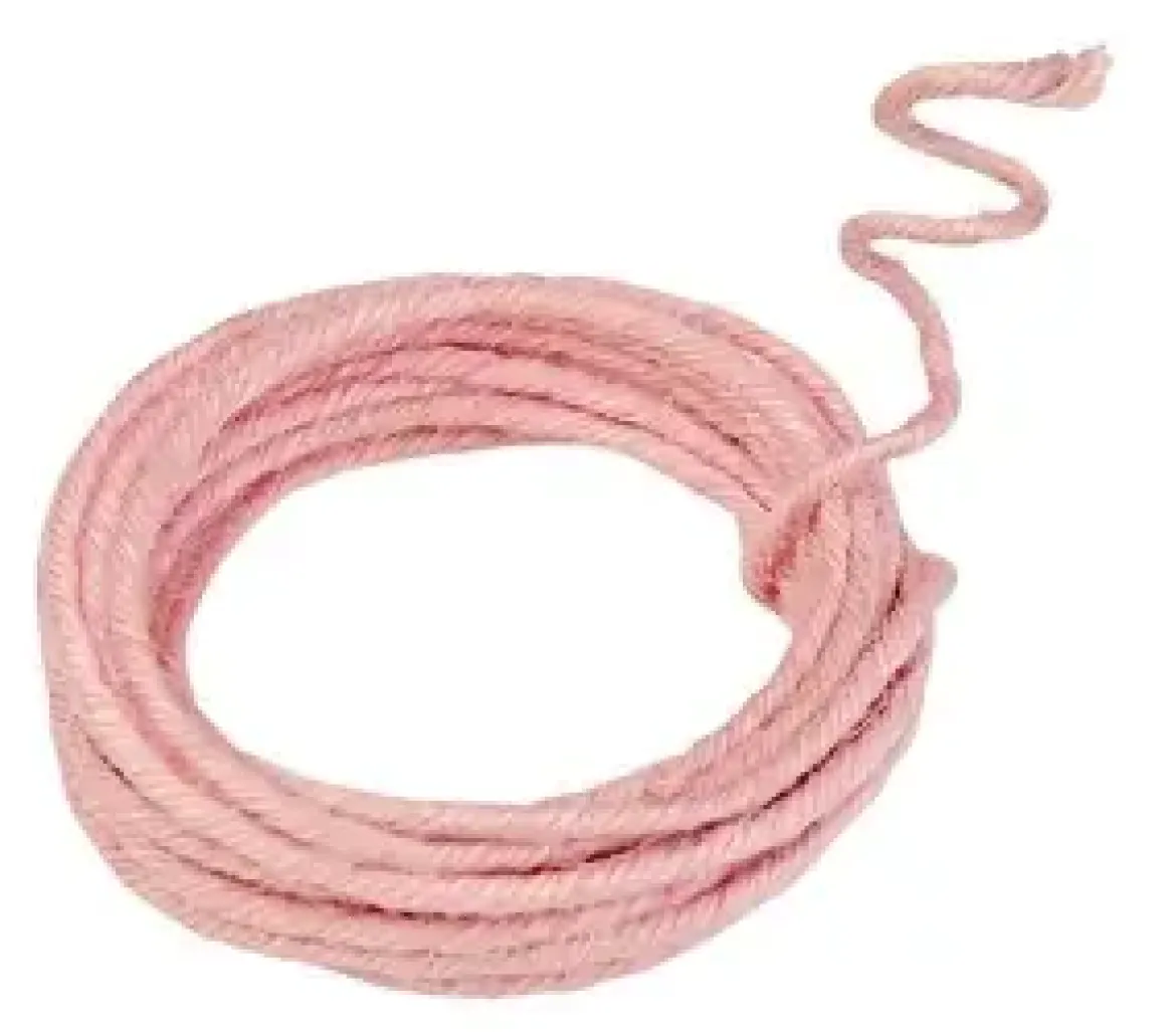 CORDE JUTE ARMEE ROSE 0.2 CM X 3 M