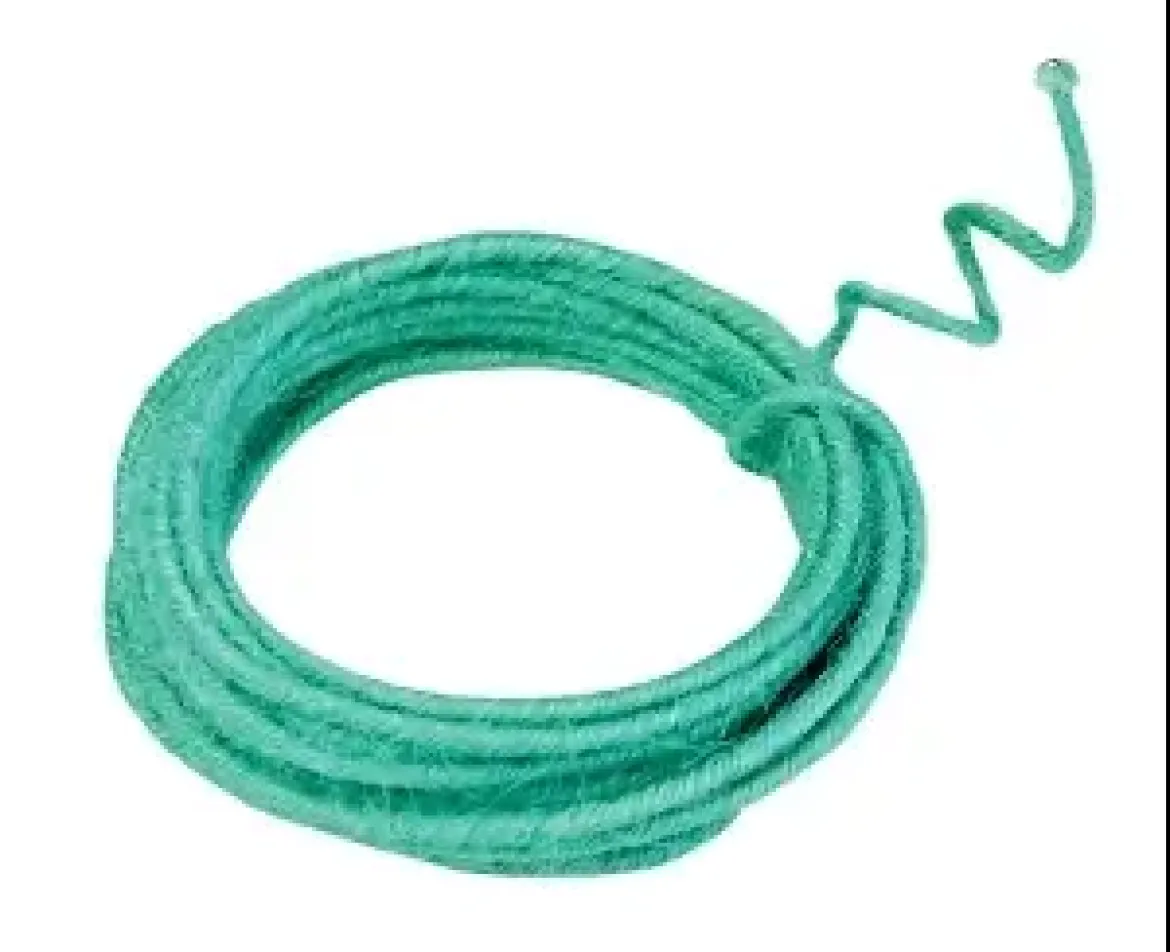 CORDE JUTE ARMEE VERT D EAU 0.2 CM X 3 M
