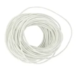 COTON CIRE BLANC 1MMX5M