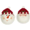 COUPELLE EN CERAMIQUE NOEL 14X11X4.5CM