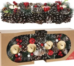 COURONNE D.40CM POMME PIN