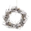COURONNE LED BRANCHE COTON D.35CM