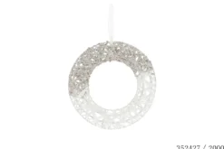 COURONNE OR BLANC 25X5X5CM