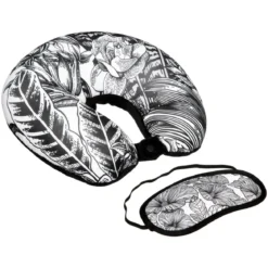 COUSSIN COU ET MASQUE BLACKFLORA