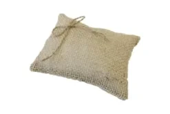 COUSSIN D ALLIANCES TOILE AVEC LIEN CORDE