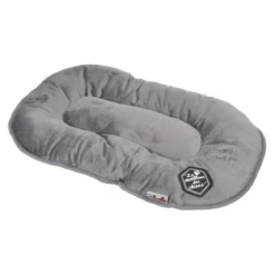 COUSSIN FLOCON 87CM COLLECTION PATCHY GRIS NOIR